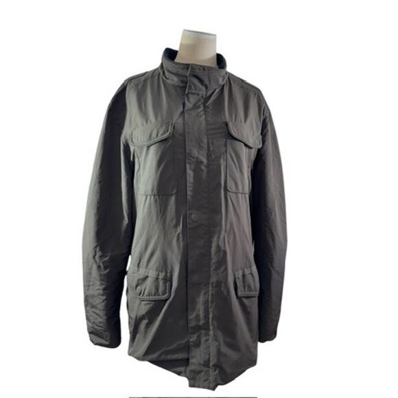"TOMMY BAHAMA" Men's Wool Lined Coat,Size XLT, Field Jacket, Front Pockets,Green - Picture 1 of 16